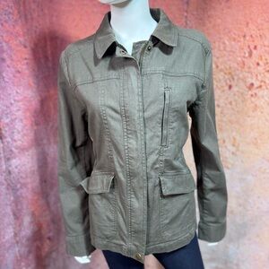 Ann Taylor LOFT Olive Jacket